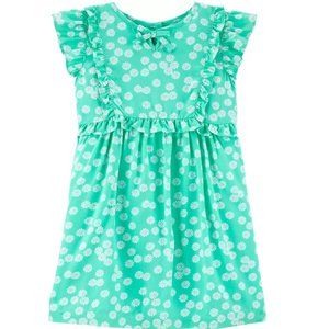 Carters Daisy Flutter Dress Size 2T 3T 5T NWT Mint